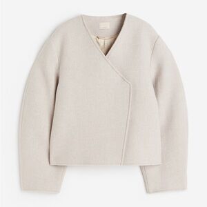 NWOT *RARE* H&M Premium Selection Wool Blend Jacket